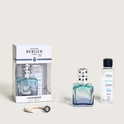Maison Berger Turquoise / Blue Glacon Lamp Berger Gift Pack
