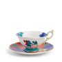 Wedgewood Wonderlust Golden Parrot Teacup and Saucer  - ae
