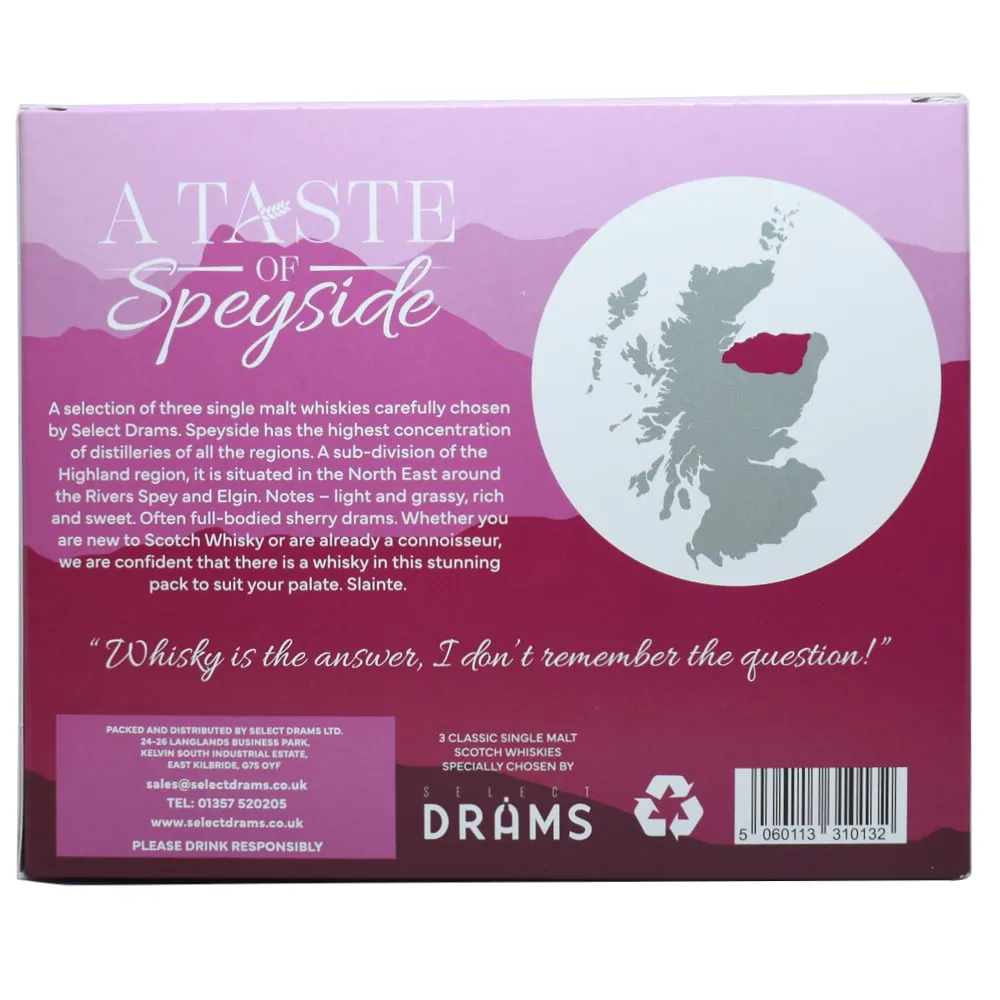 A Taste Of Speyside Whisky Gift Pack - Jaro Design Studio - 2 A Taste Of Speyside Whisky Gift Pack - Image 2