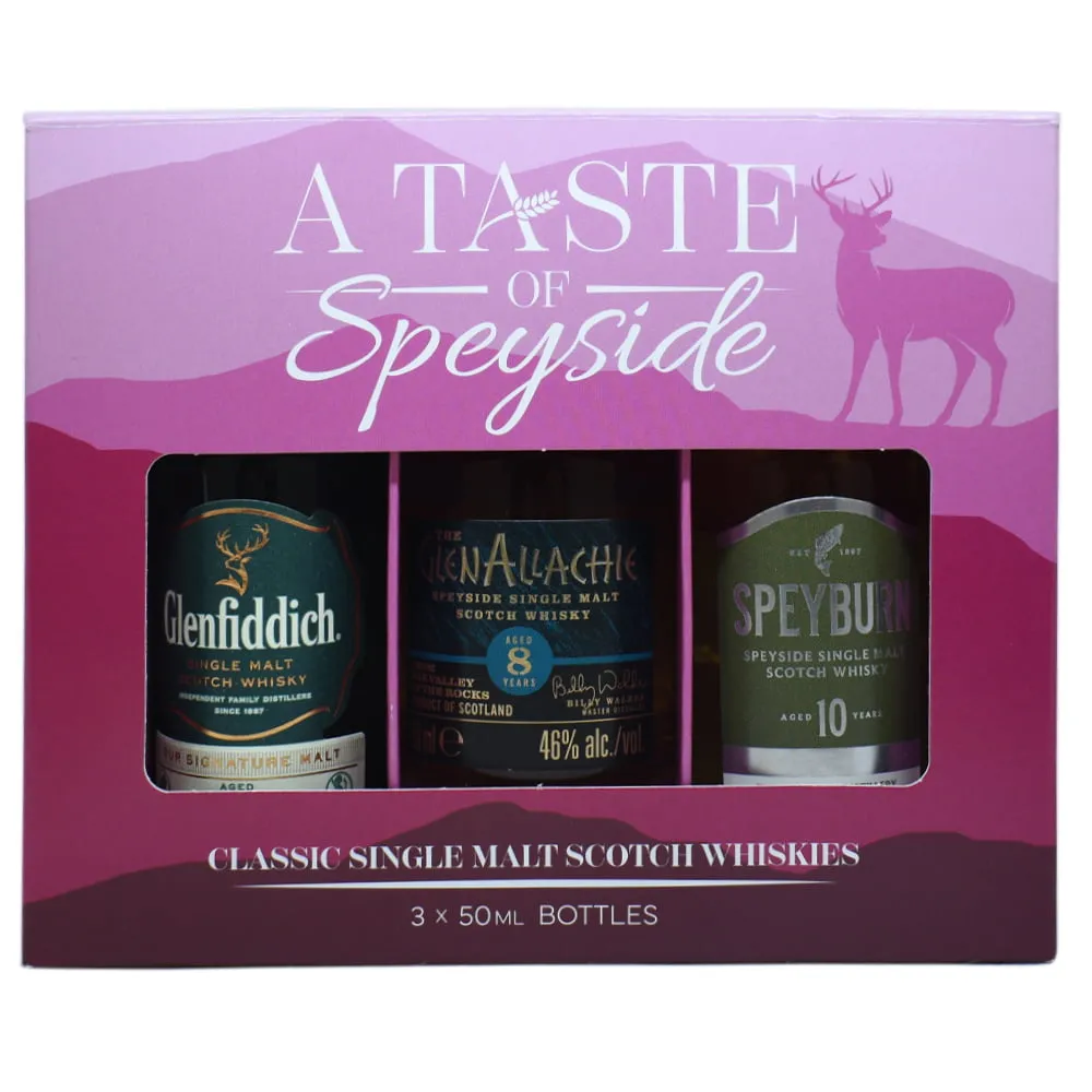 A Taste Of Speyside Whisky Gift Pack - Jaro Design Studio - 1 A Taste Of Speyside Whisky Gift Pack
