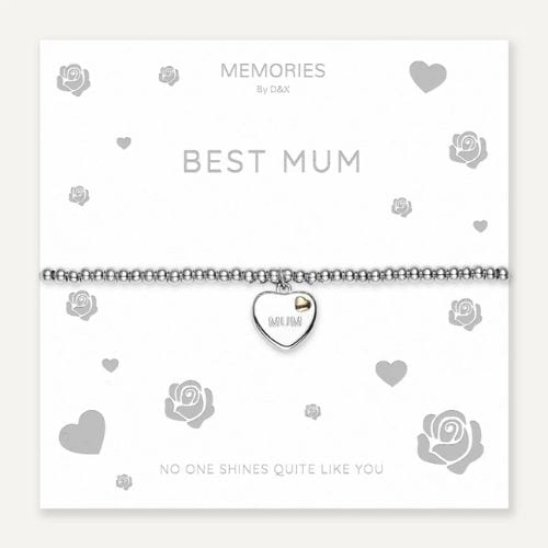 Memories Heart Bracelet – Best Mum