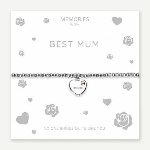 Memories Heart Bracelet – Best Mum