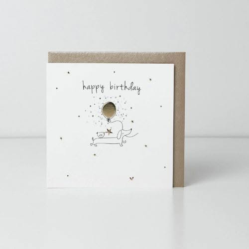 Belly Button Designs, Birdie – Birthday Sausage Dog