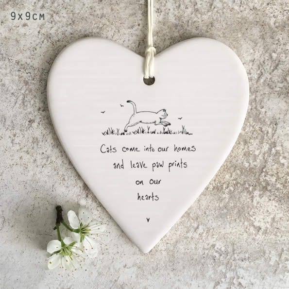 East of India - Wobbly Round Heart – Cats Come Into Our Home