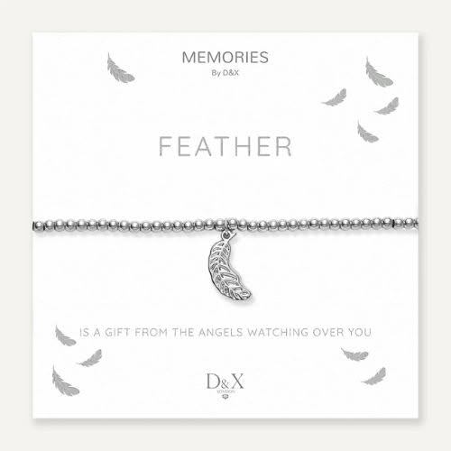 Memories Feather Bracelet - Feather!