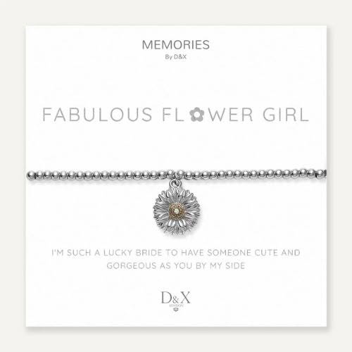 Memories Flower Girl Bracelet - Fabulous Flower Girl!