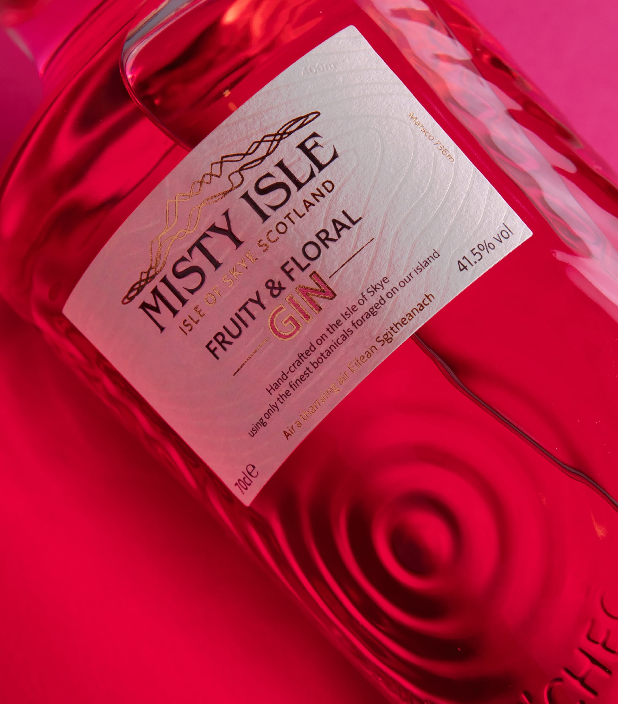 Misty Isle Fruity & Floral Gin - 70cl - Jaro Design Studio - 4 Misty Isle Fruity & Floral Gin - 70cl - Image 4
