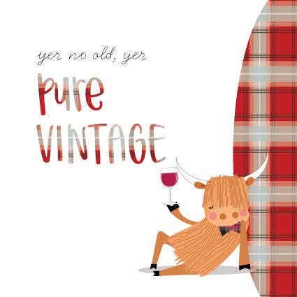 Pink Pig Cards - Pure Vintage! - Jaro Design Studio - 1 Pink Pig Cards - Pure Vintage!