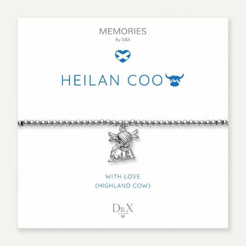 Memories Scottish Bracelet - Heilan Coo!