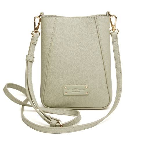 Alice Wheeler Kensington Pistachio Cross Body Phone Bag