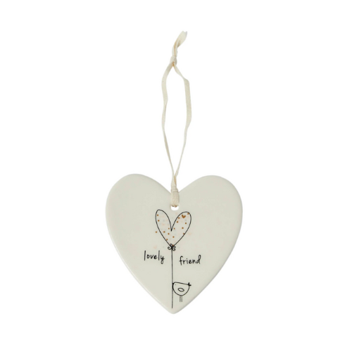 Belly Button - Lovely Friend Hanging Heart