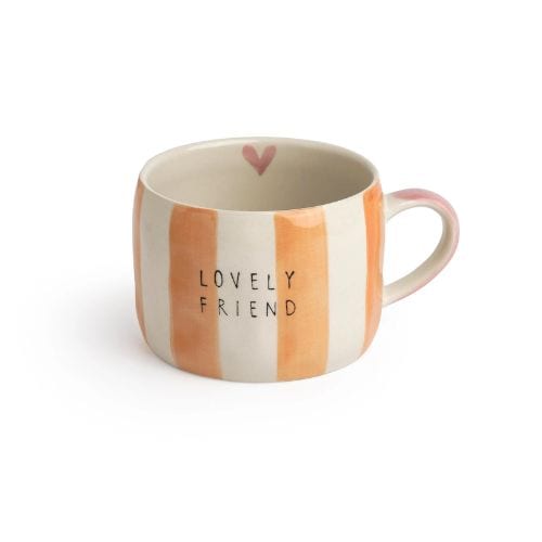 Belly Button Lovely Friend Stoneware Mug