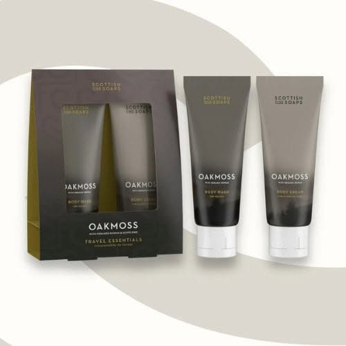 Scottish Fine Soaps Oakmoss Travel Essentials - Jaro Design Studio - 1 Scottish Fine Soaps Oakmoss Travel Essentials