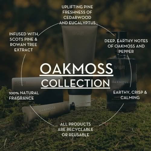 Scottish Fine Soaps Oakmoss Travel Essentials - Jaro Design Studio - 4 Scottish Fine Soaps Oakmoss Travel Essentials - Image 4