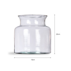 Broadwell Recycled Glass Medium Vase - Image 2