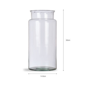 Broadwell Recycled Glass Tall Vase - Image 2