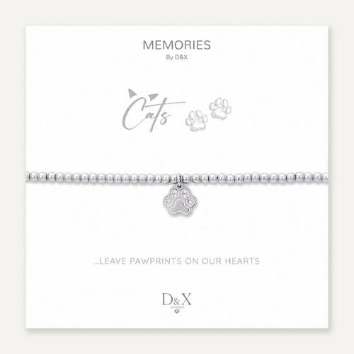 Memories Paw Print Bracelet – Cats