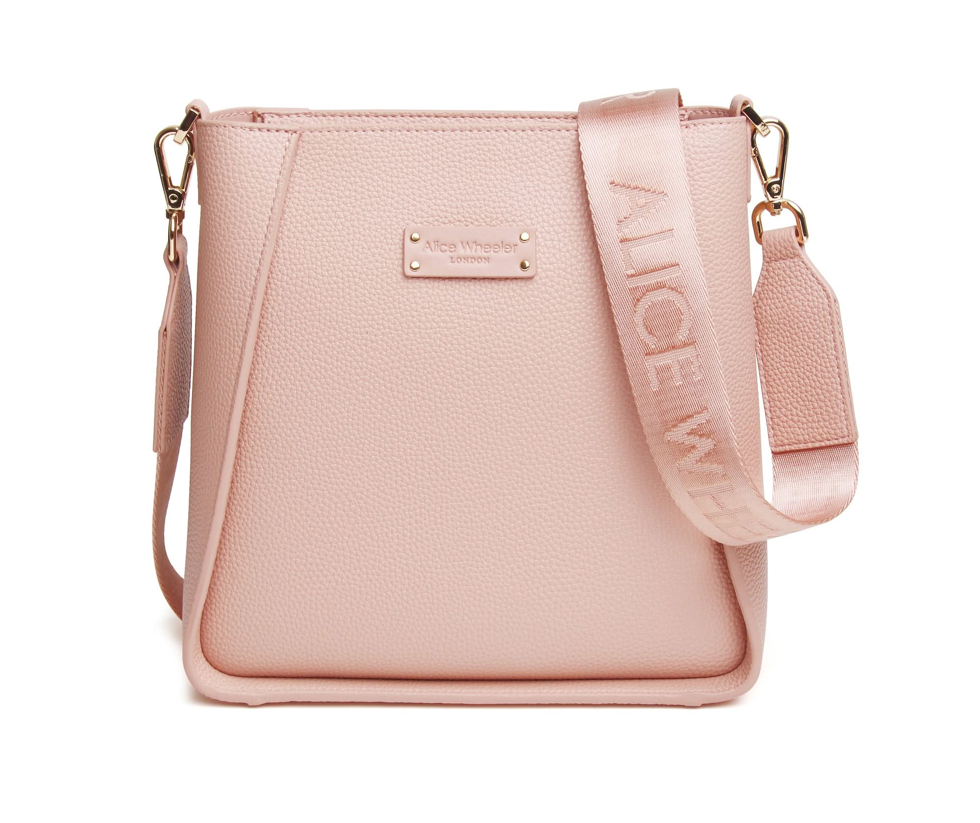 Alice Wheeler Pink Kensington Cross Body Bag - Jaro Design Studio - 1 Alice Wheeler Pink Kensington Cross Body Bag
