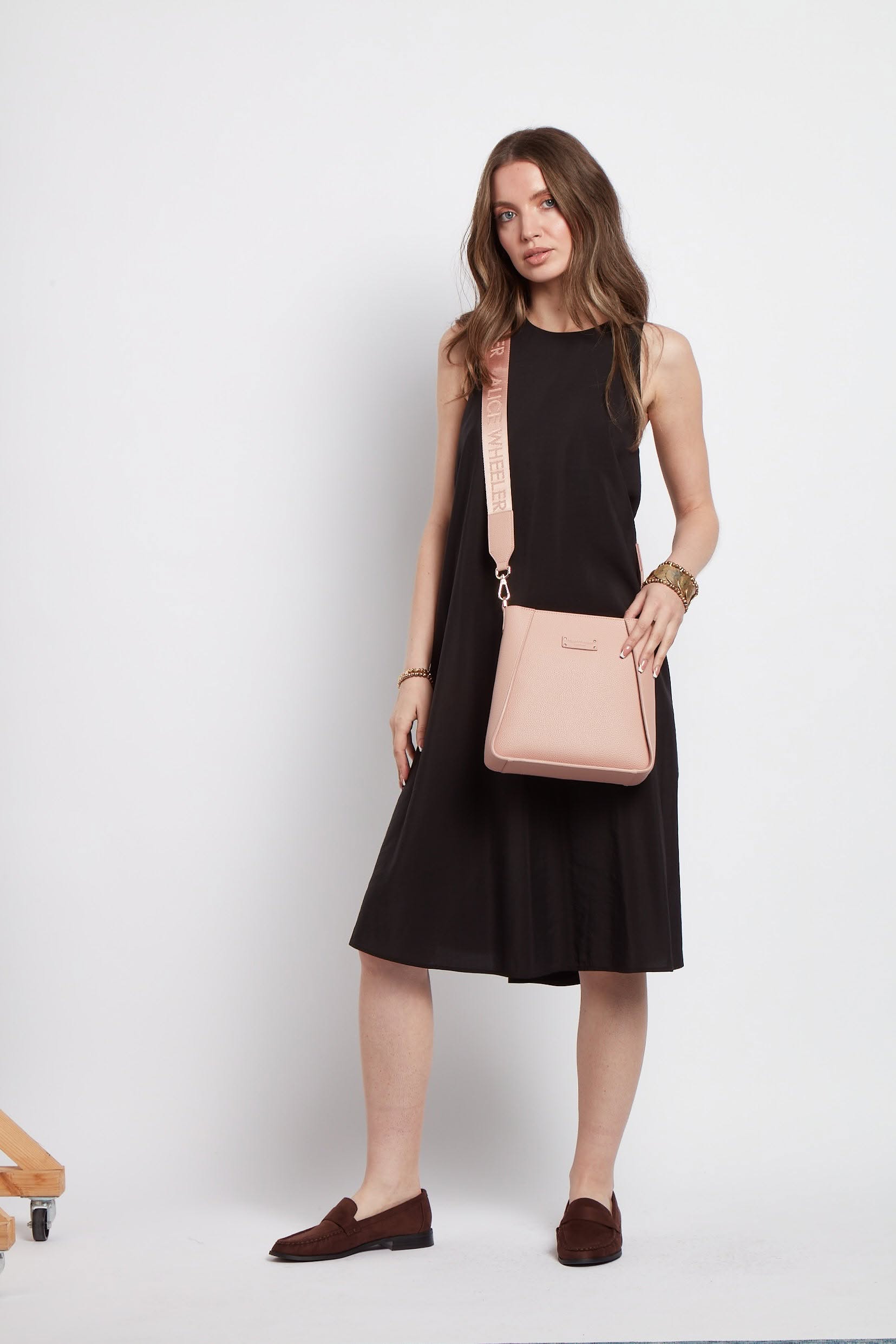 Alice Wheeler Pink Kensington Cross Body Bag - Jaro Design Studio - 4 Alice Wheeler Pink Kensington Cross Body Bag - Image 4