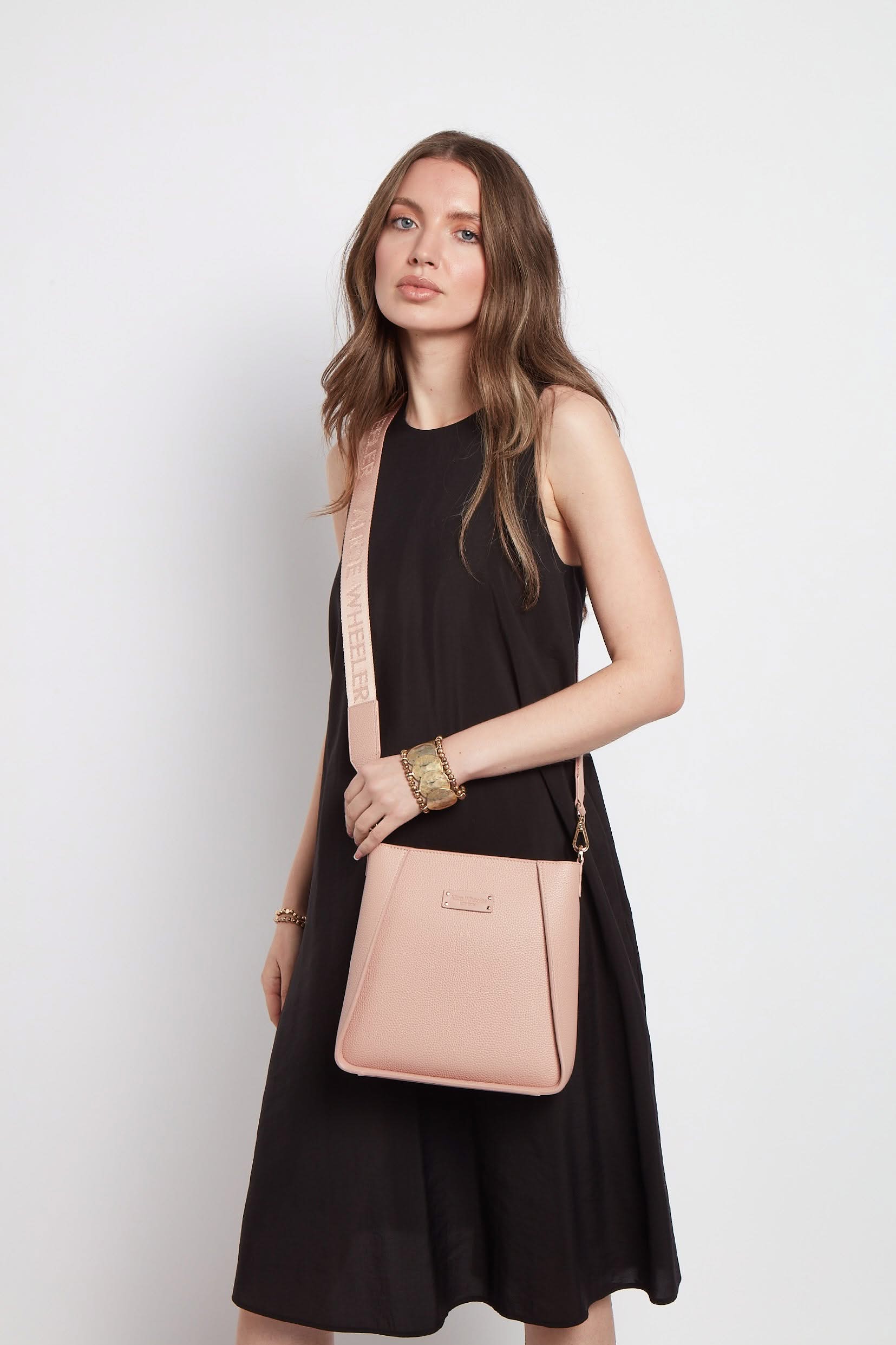 Alice Wheeler Pink Kensington Cross Body Bag - Jaro Design Studio - 5 Alice Wheeler Pink Kensington Cross Body Bag - Image 5