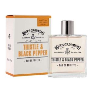 Scottish Fine Soaps, Thistle & Black Pepper Eau de Toilette, 100ml - JX22