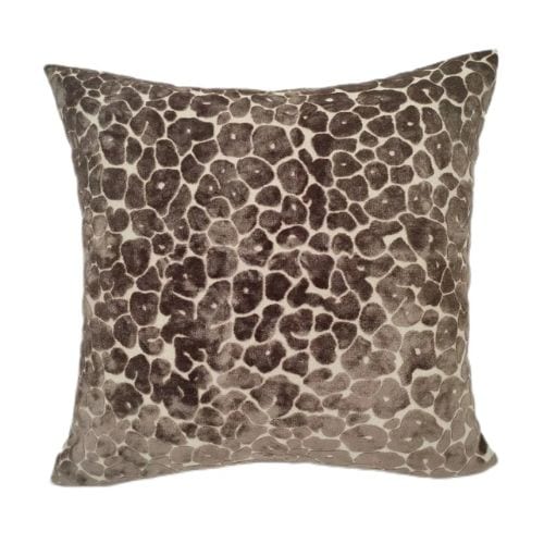Malini Paul Moneypenny Spoton Chocolate Cushion