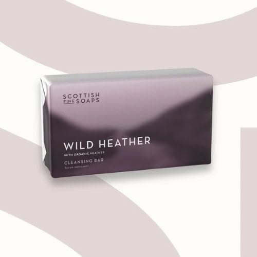 Scottish Fine Soaps Wild Heather Cleansing Bar - Jaro Design Studio - 1 Scottish Fine Soaps Wild Heather Cleansing Bar